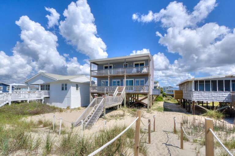 Ocean Side of House