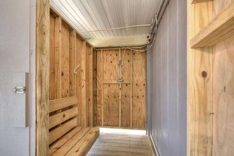 Outdoor shower