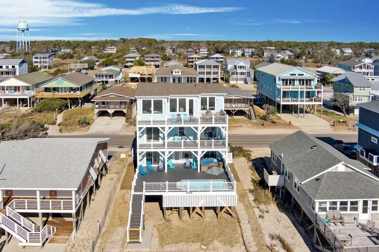 Ocean Side of House