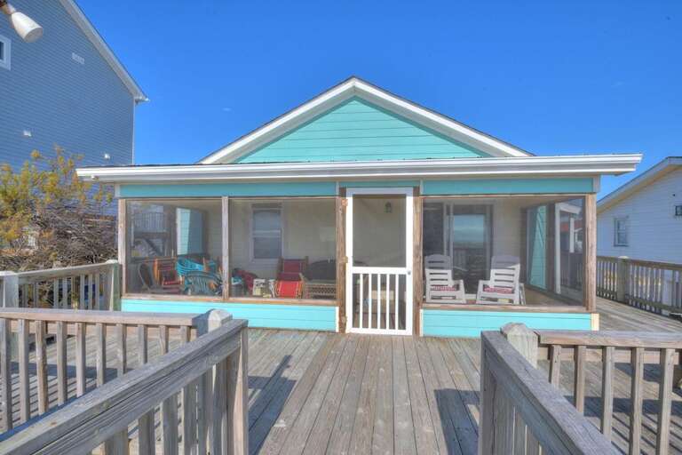 Ocean Side of House