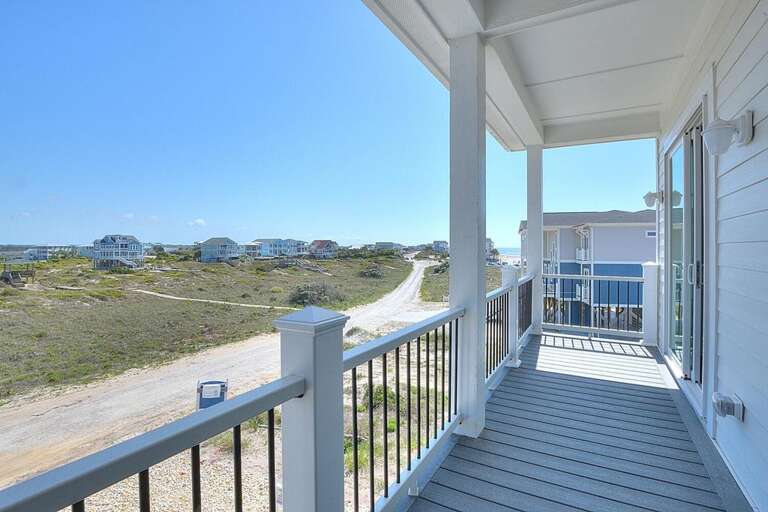 Sound Facing Balcony From Private Bathroom