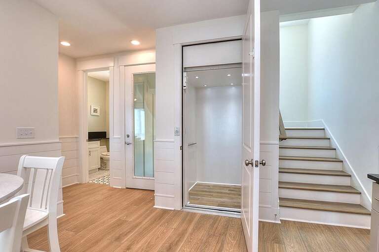 2nd Floor Stairway and Elevator 