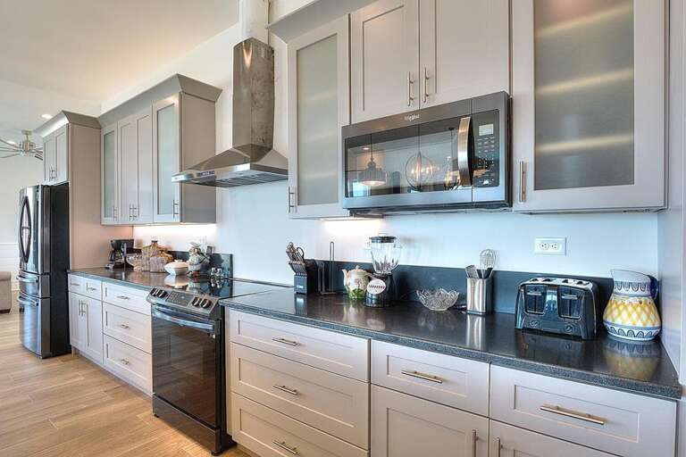 3rd Floor Luxury Kitchen with 2 Refrigerators 