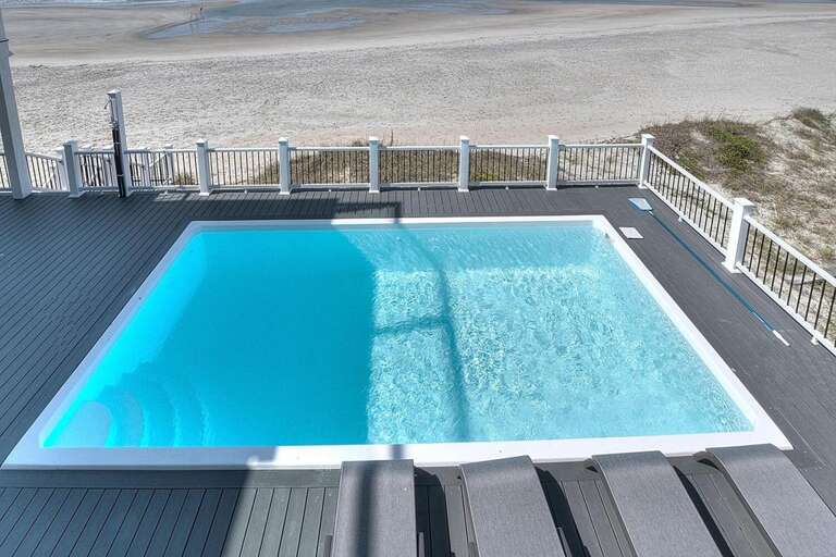 View of Pool From 3rd Floor Oceanside Deck