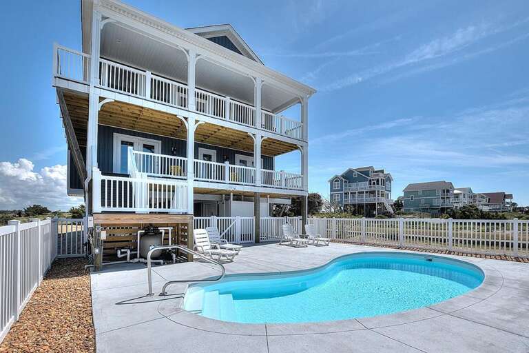 Ocean Side of House