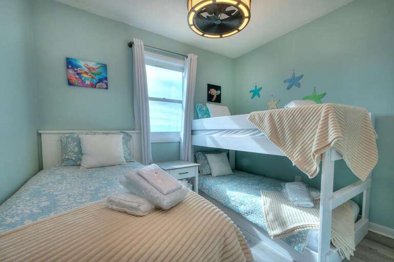 One Lucky Beach 1 Bunk Bedroom GW 1.13.24 