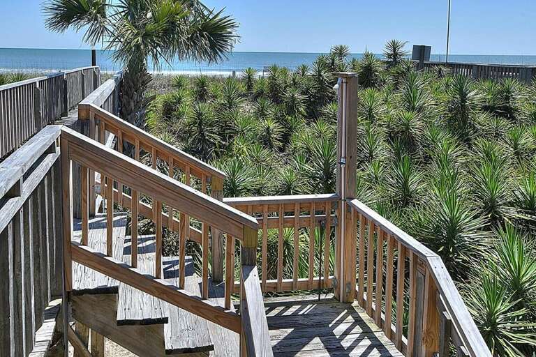 Stairs to Beach Access