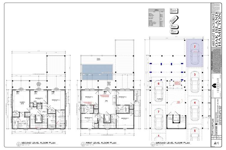 Ground, 1st, 2nd Levels Floor Plan