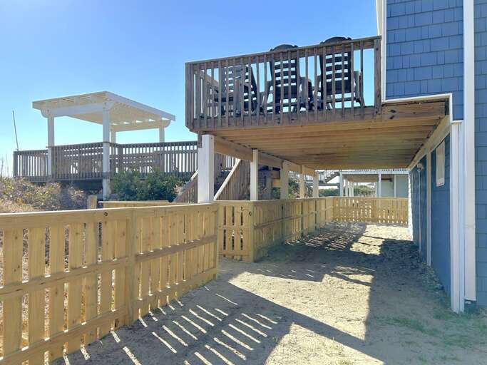 New Fenced Yard