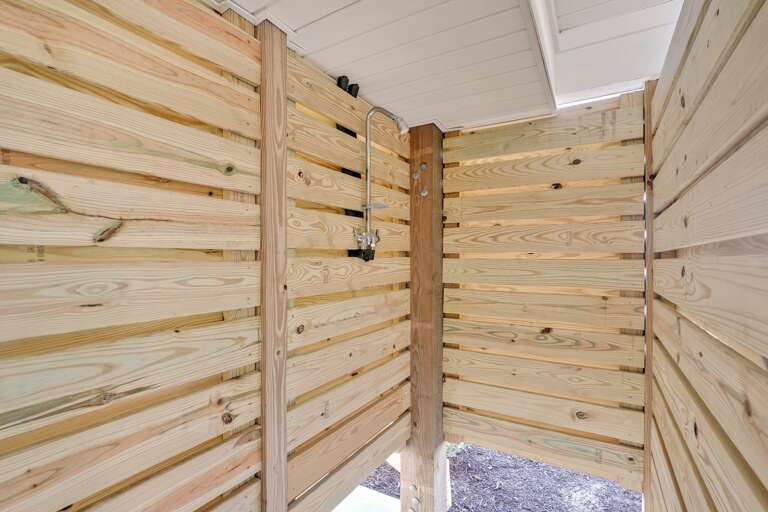 Outdoor shower