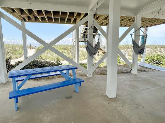 Ground Level Picnic Table and Hammocks
JR 8-13-25
