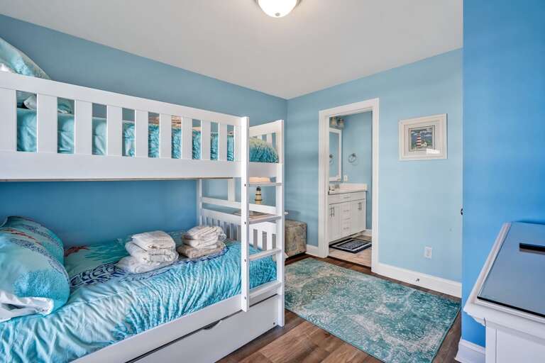 Bunk beds double/double with twin trundle
CG 2.23.24