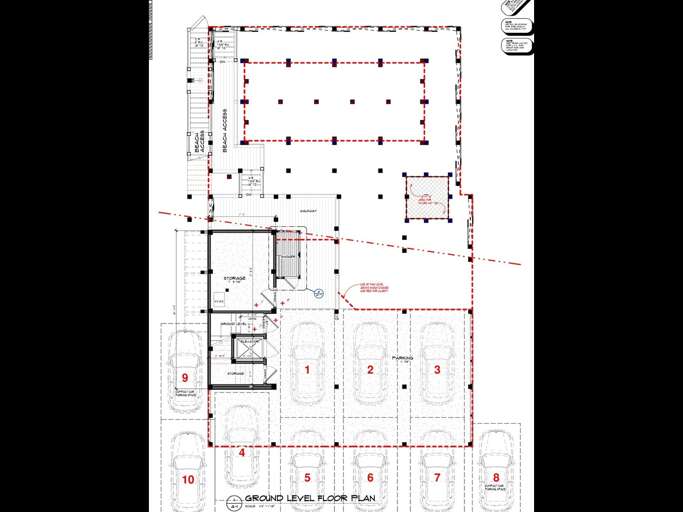 Ground Level-Parking Layout