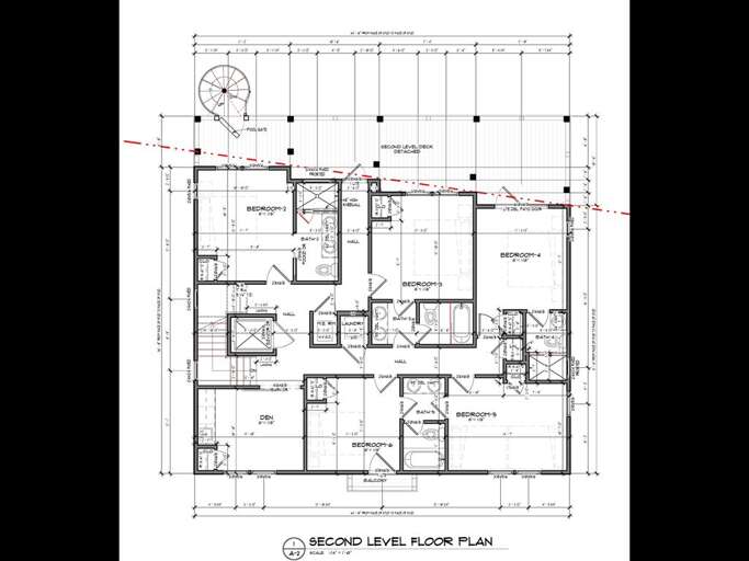 La Vita Bella 92 Second Level Floor Plan
