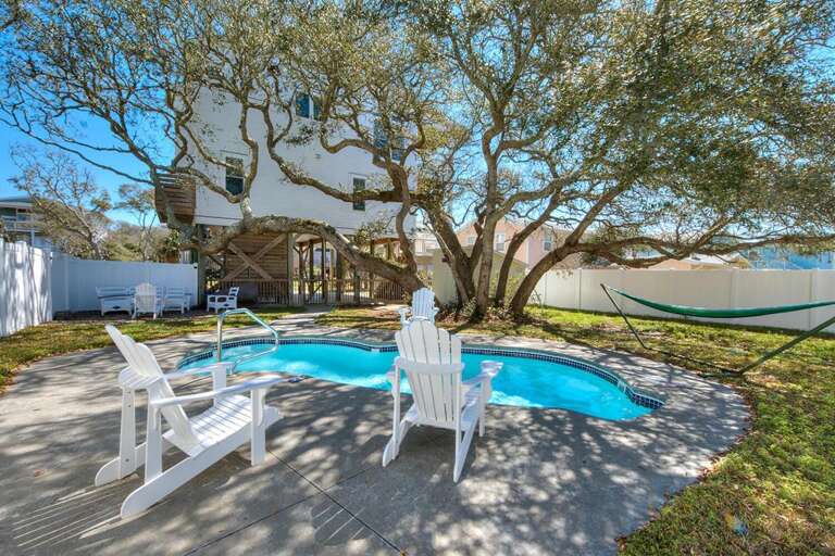 Blue Waves Close up of Pool