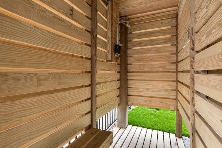 Outdoor shower