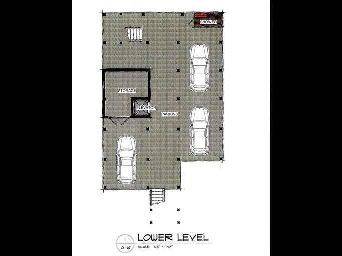 A Wave From It All Lower Level Plan