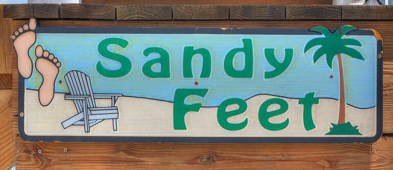 Sandy Feet 43 GW 5.16.23