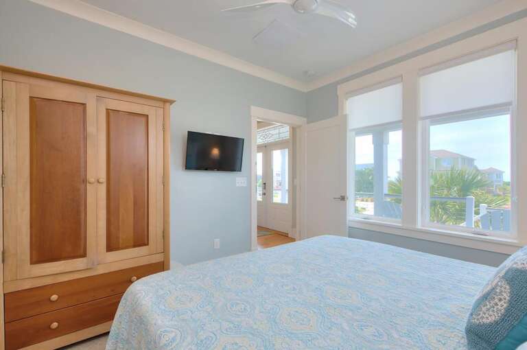 Blue King Room with Dresser and TV
GW 5.22.24