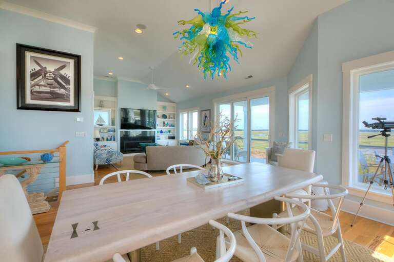 Dining Area with green and blue light
GW 5.22.24
