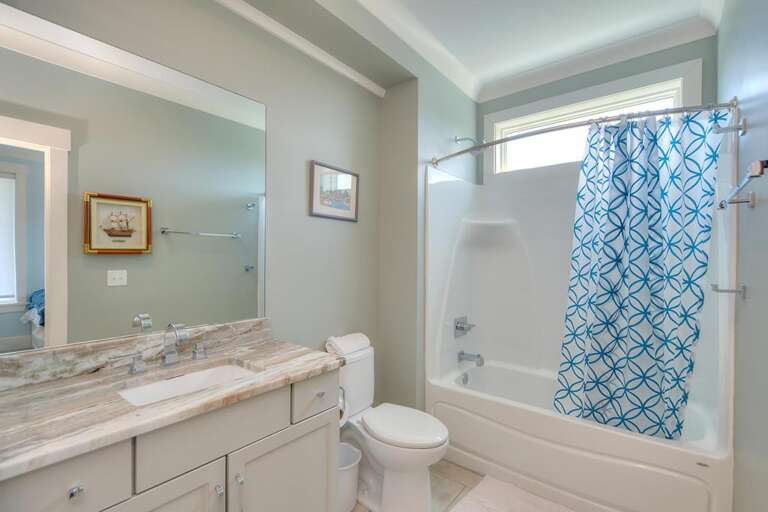 Peach and White Queen Bathroom Vanity and Shower/Tub
GW 5.22.24