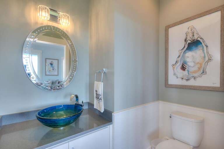 Top Floor Half Bath Sink and Toilet 
GW 5.22.24