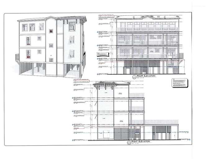 Karefree 4503 Floor Plan 4 - Rear & Right