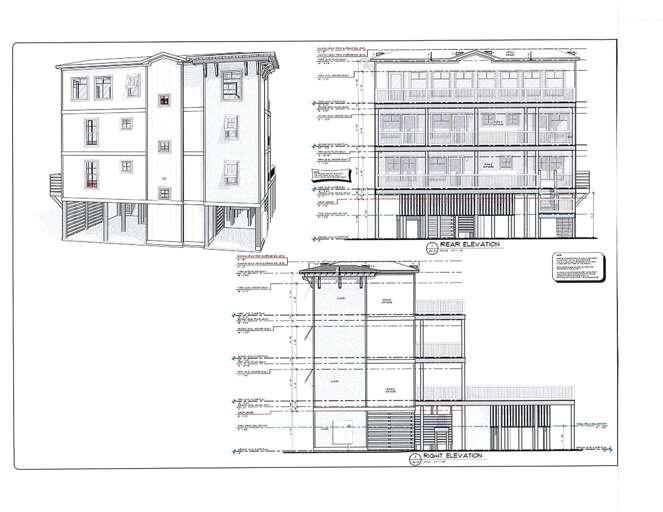 Karefree 4503 Floor Plan 4 - Rear & Right