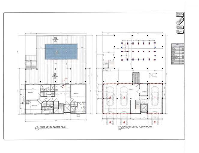 Karefree 4503 Floor Plan 1 - Grnd & 1st Levels