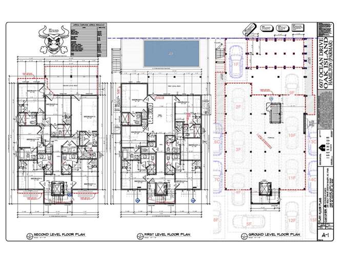 1st and 2nd Level Floor plans