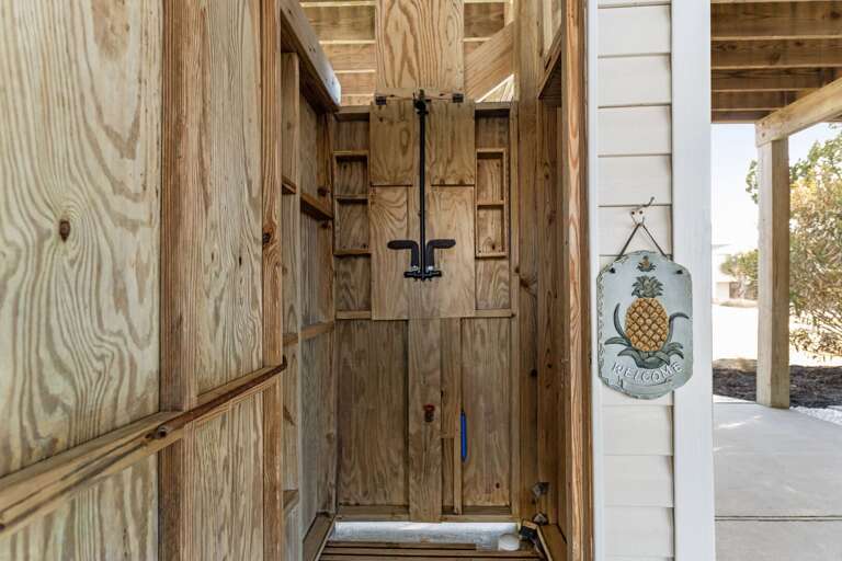 Outdoor shower