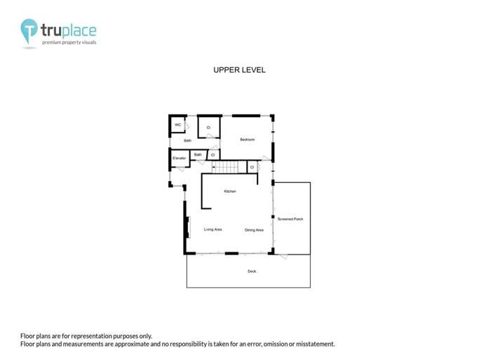 Slow-N-Steady 66 Floor Plan Top Level