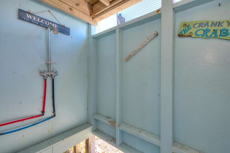 Outdoor shower
 GW 10.16.24