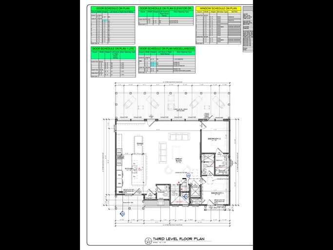 Third Level Floor Plan