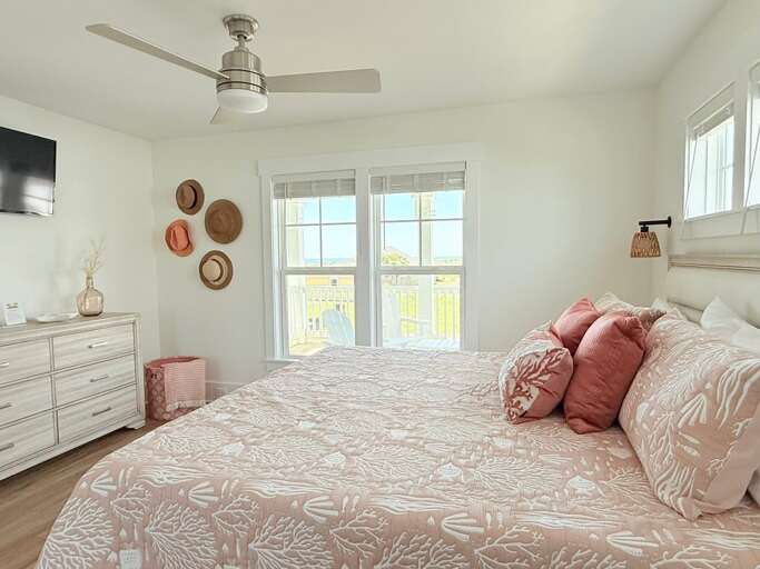 King Bedroom with TV