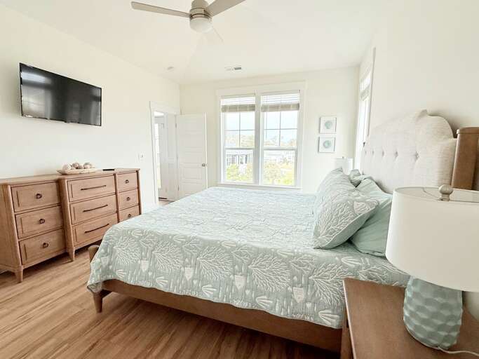 King Bedroom with TV