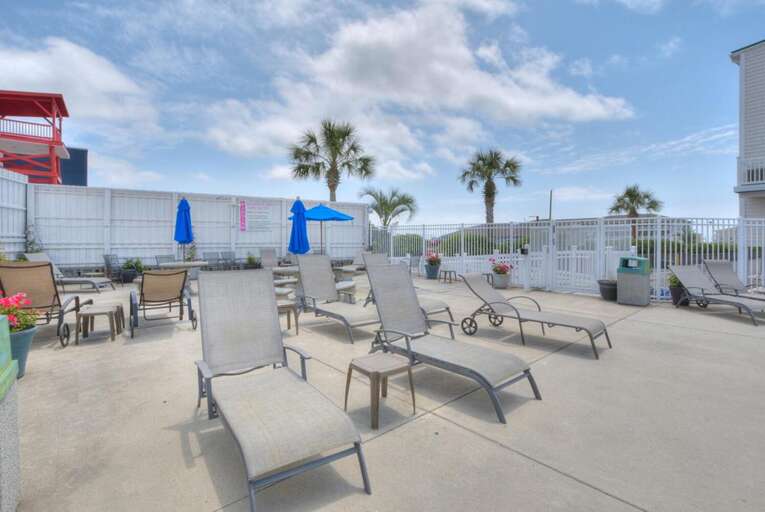 Ocean Walk Community Pool Area Seating