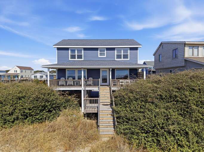 Ocean Side of House