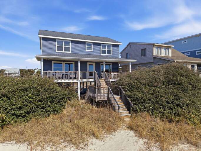 Ocean Side of House