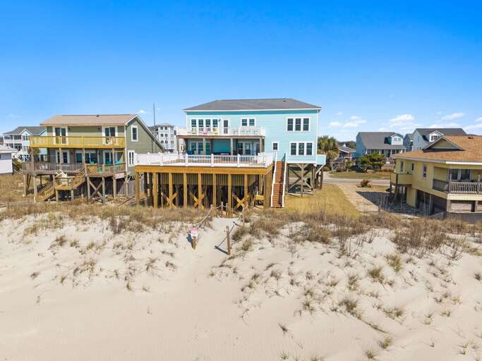 Ocean Side of House