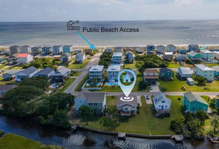 Pelican Beach access