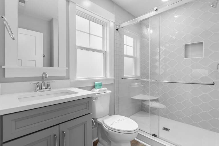 Full bathroom with walk-in shower
CS 7-17-25