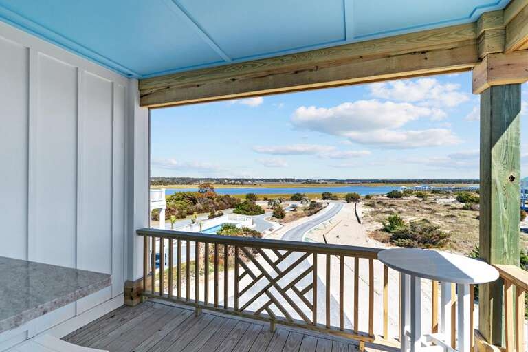 Covered Deck on Front of Home