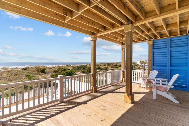 Oceanside Deck With Views