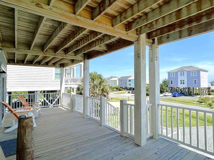 Ocean Side 1st Level Porch - JR