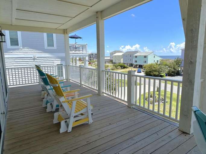Ocean Side 2nd Level Porch - JR