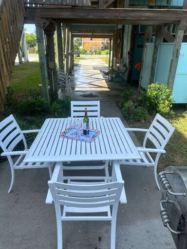Outdoor seating area
