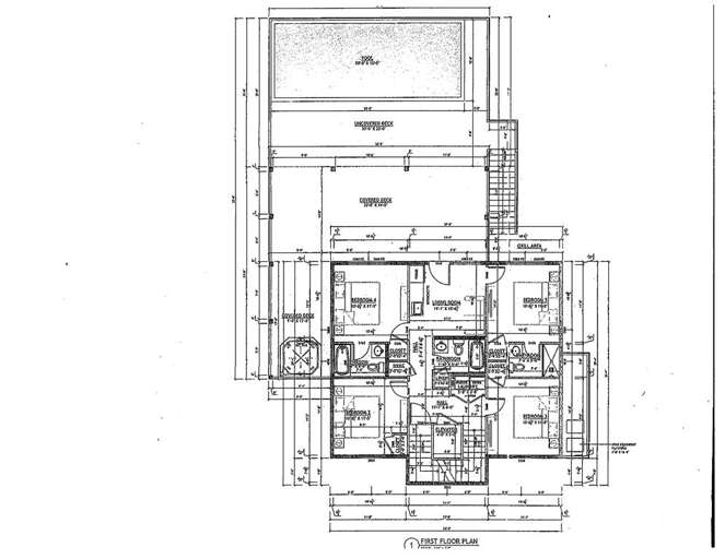 Docks and Dunes Floor Plan 5 First Floor