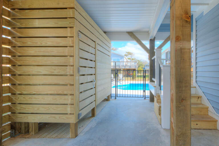 Outdoor shower
