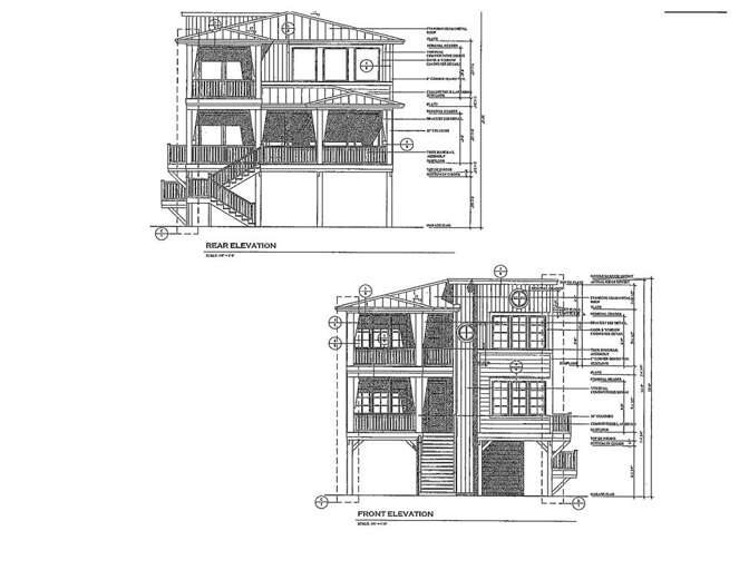 Zen 1 Front and Rear Elevation
